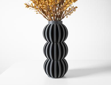 The Alura Vase, Modern and Unique Home Decor for Dried and Preserved Flowers