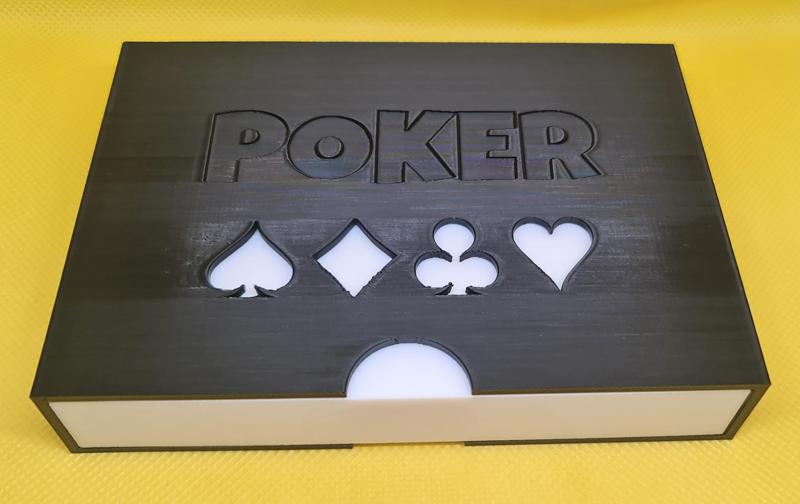 Poker card case
