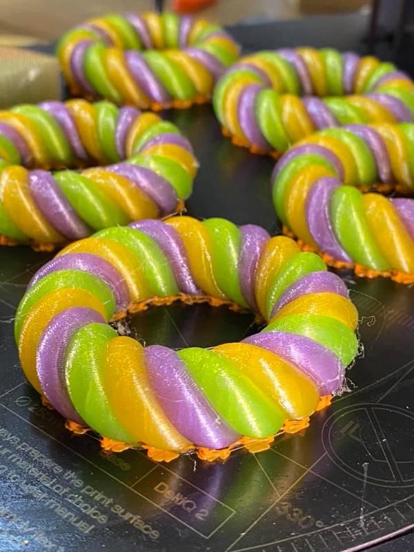 Spiral ornament  (multi color/ single color)