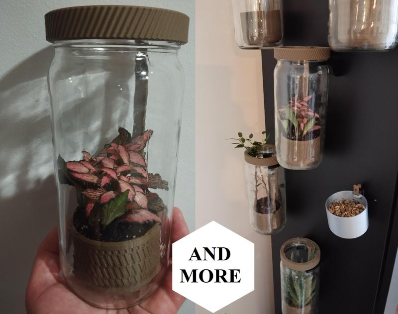 hanging garden for jar