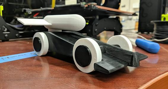 Rocket Car Educational Toy