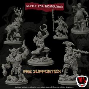 Battle for Genbushan Characters ONLY