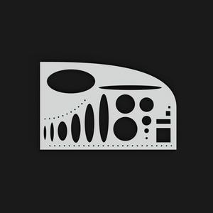 Drawing + Lettering Stencil