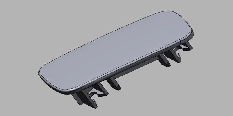 Rolls-Royce Wraith windshield washer plug
