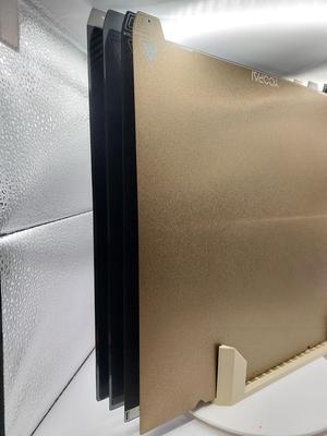 Large Build plate Stand organizer for  4-12 sheets @ 200mm+ Twisted Version