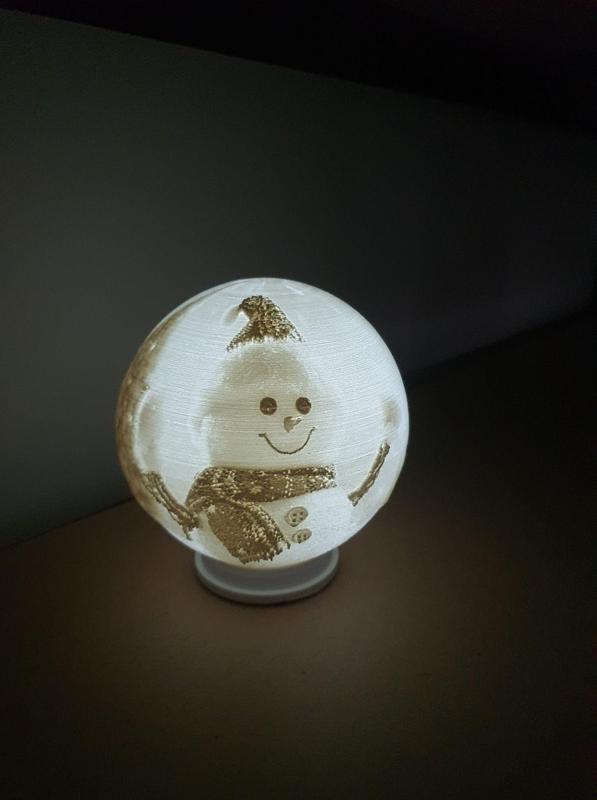 Snowman Globe