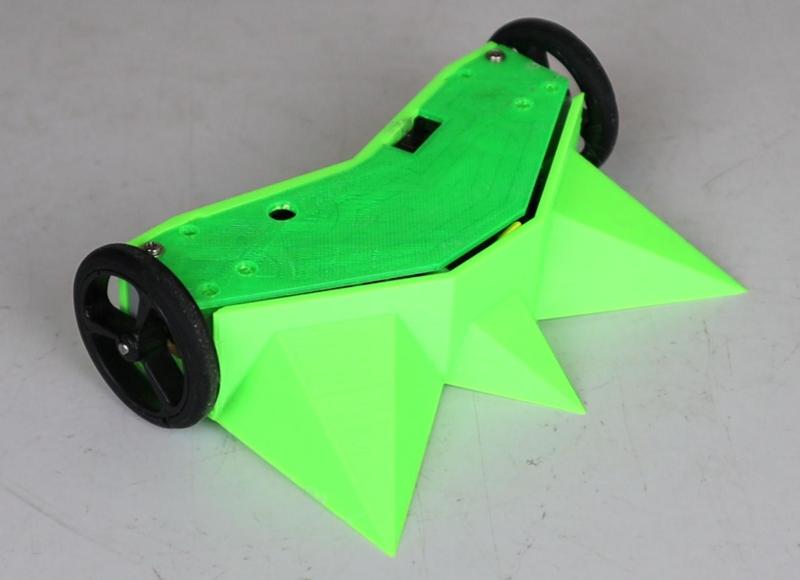 Triple wedge 150g combat robot (Dent)