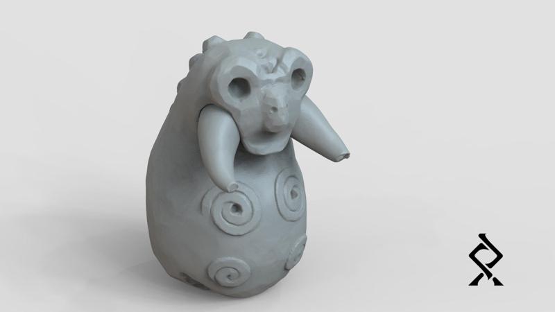 Troll figurine from GoW