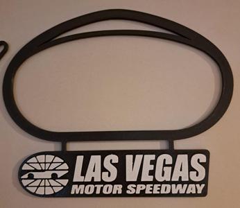Las Vegas Motor Speedway Track Map Wall Art
