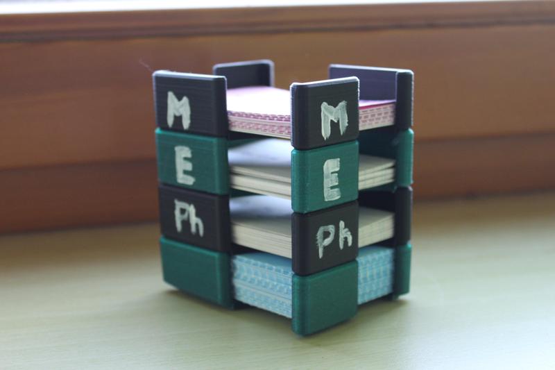 stackable index card holder / Karteikartenhalter A7