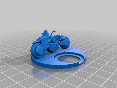 Motorcycle For Infinity the Game - 28mm
