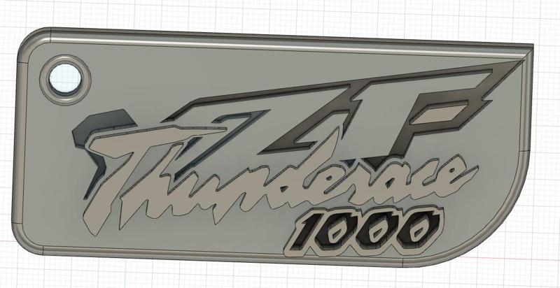 Yamaha Thunderace YZF1000 Keychain