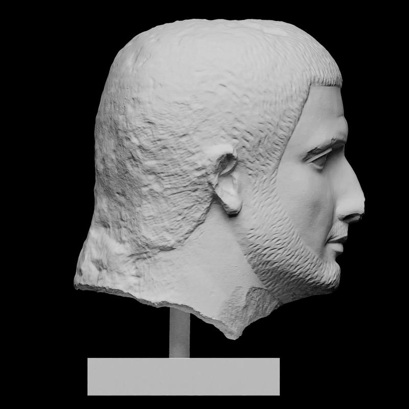 Bust of a man
