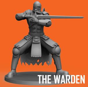 The Warden - For Honor for 3D printing