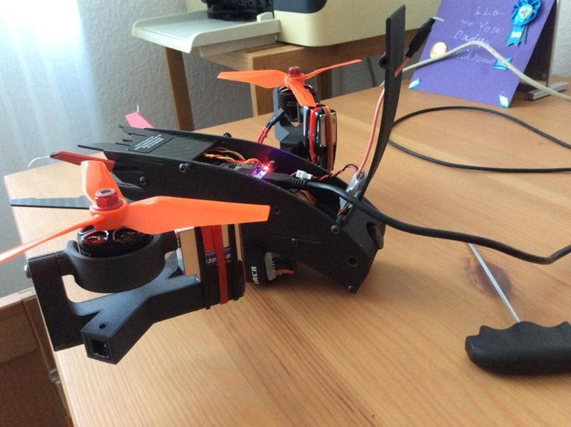 RCExplorer Bicopter FPV Canopy V2