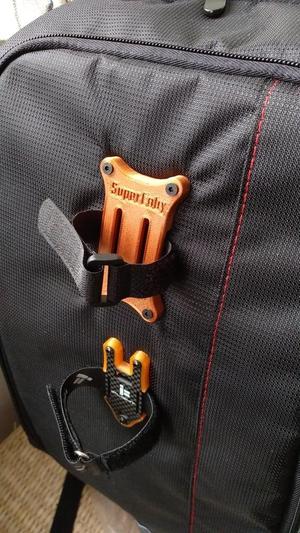 Backpack Plug Bundle Mount/Hang buckle  Strap for FPV Drones Quadcopter Case Bag 