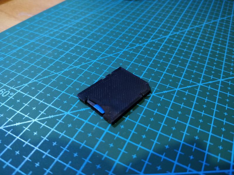 SD shape micro sd holder