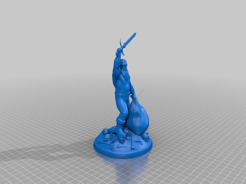 Santa Claus with Sword (From Life is Strange 3 : True Colors)