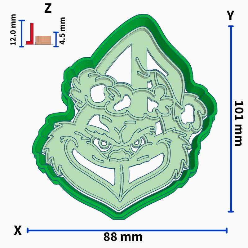GRINCH CHRISTMAS - COOKIE CUTTER