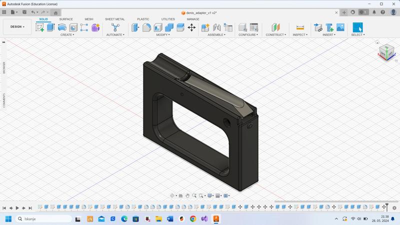 Single shot adapter for ANSCHUTZ .223 Rem