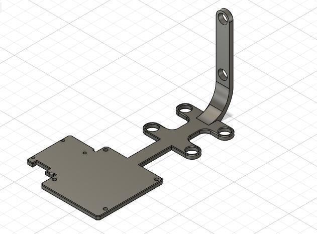 Central Clock Connector with electronics mount