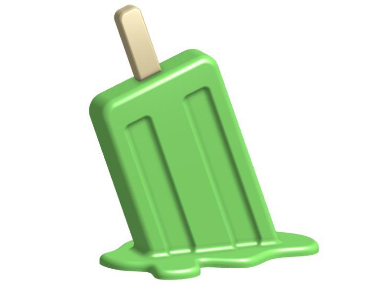Melting popsicle