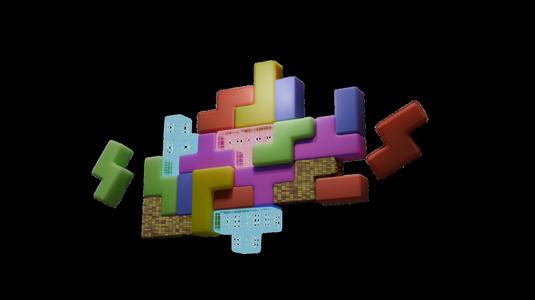 Tetris bricks