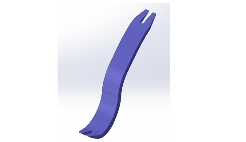 Trenngabel für Türverkleidungen