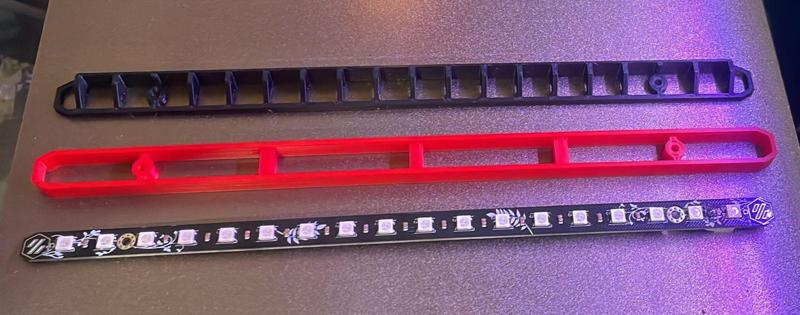 Siboor LED Daylight Disco on a Stick mount or WS2812B 74 IP30 LED strip.