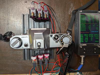 Camera Shutter Tester for ESP32 (case and mount)