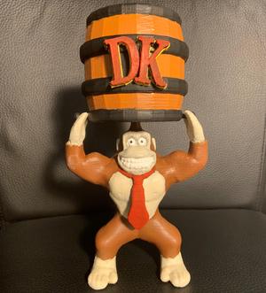 Donkey Kong and Barrel