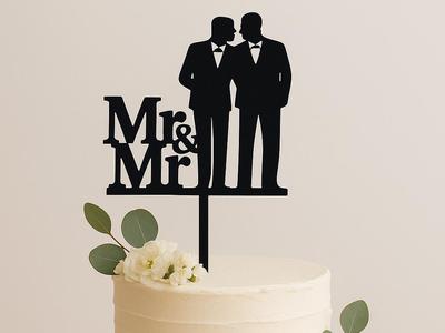 Caketopper – Wedding / Mr & Mr