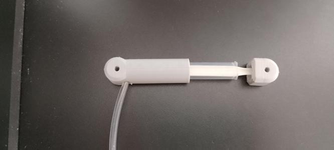 pneumatic actuator syringe adaptator