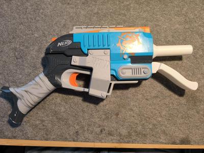 Nerf Sledgefire powerdart mod [NO HARDWARE NEEDED]
