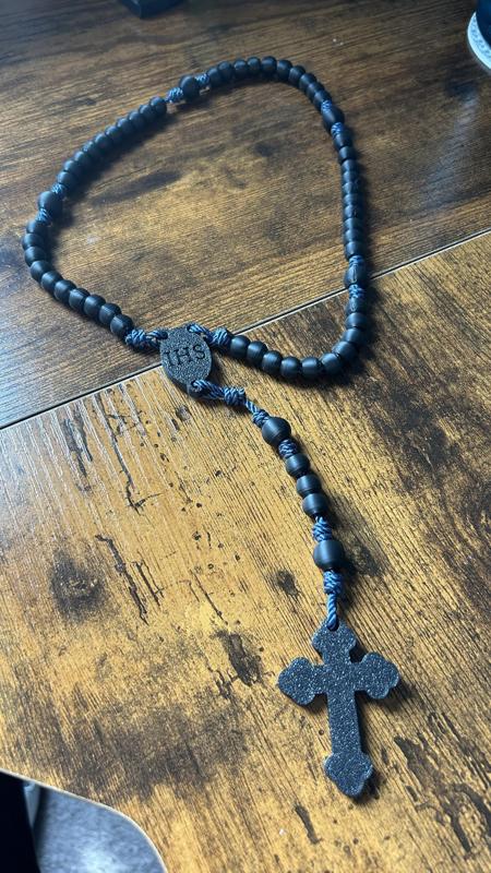 Complete Rosary Parts (beads, center piece, and cross)