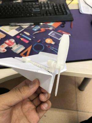 none-Rubber Band Propeller plane