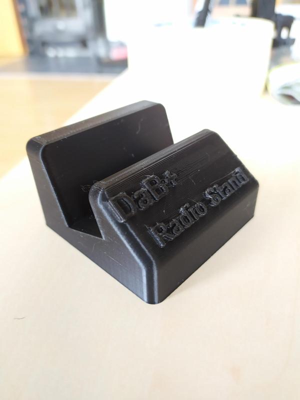 Pocket radio dab+ Stand