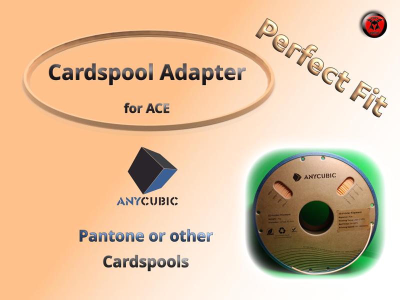 Simple Anycubic Spool Adapter Pantone AMS
