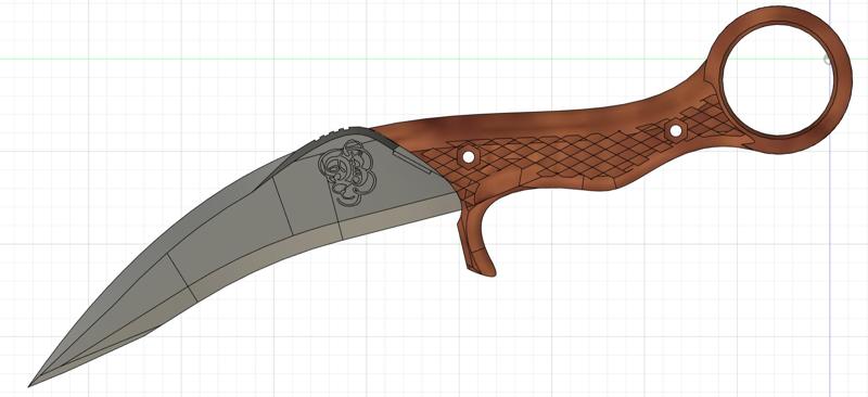 Training knife/ dagger Karambit knife
