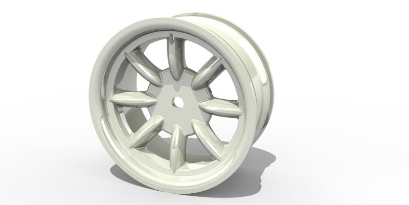 1/10th Minilite Wheel
