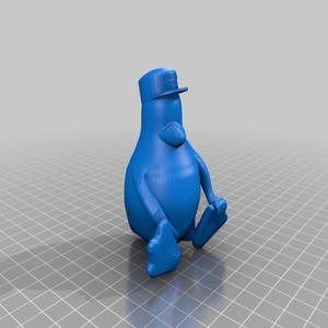 Tux with hat