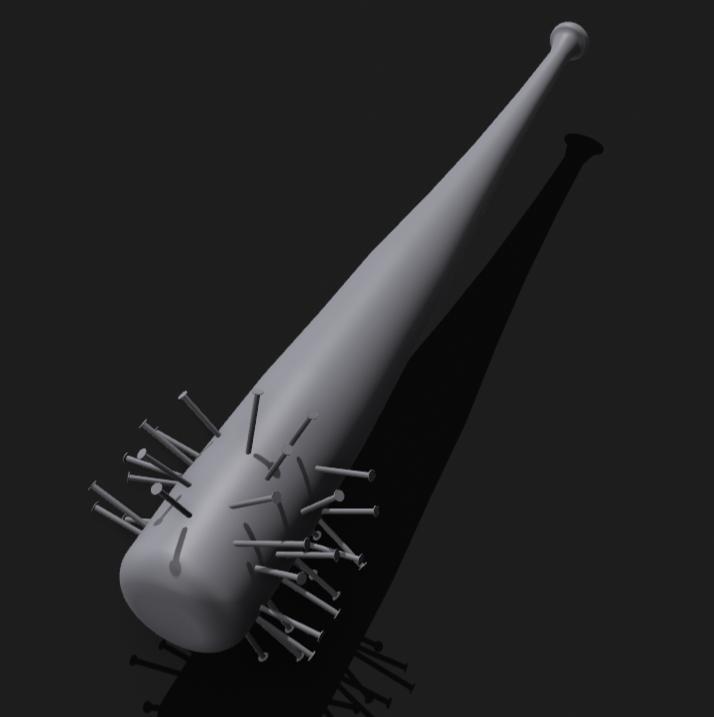 Spiked-Bat ( Mele-Prop ) 1/1 Size