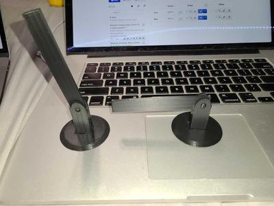 Print-in-place Toy Railroad Gate