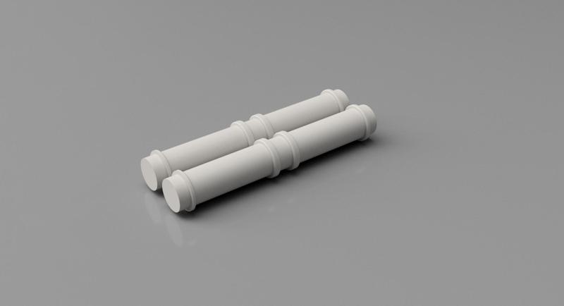 Modular Pipe System - Straight Pipes 100mm