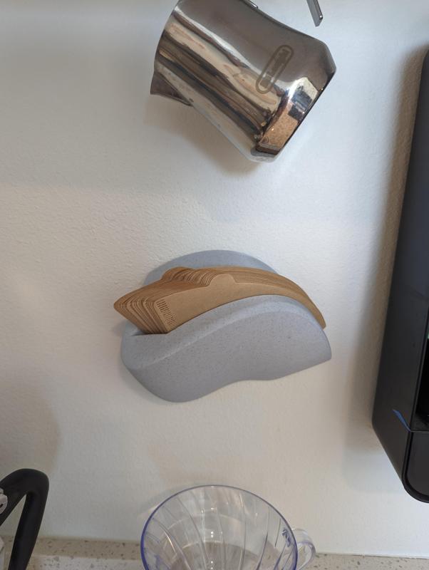 Coffee Filter Dispenser - Wall Mount