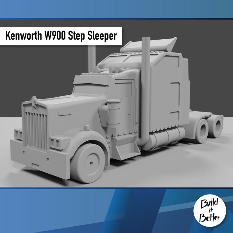 Keny W900 Step Sleeper 1/64 scale