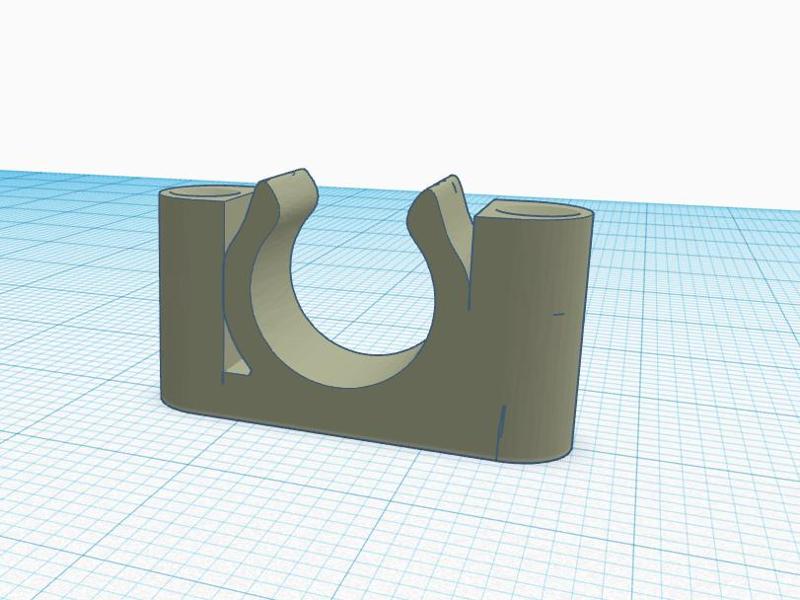 Single wall cable clamps 10mm & 7mm