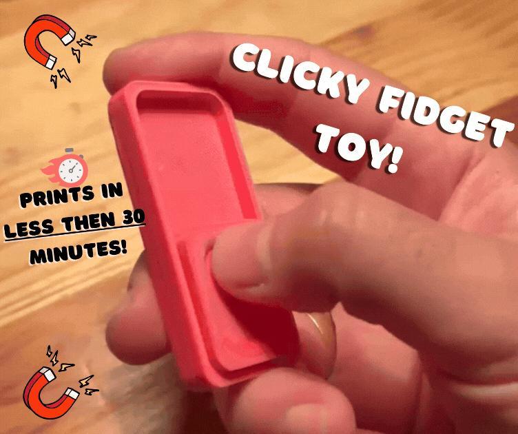 Clicky Magnet fidget toy