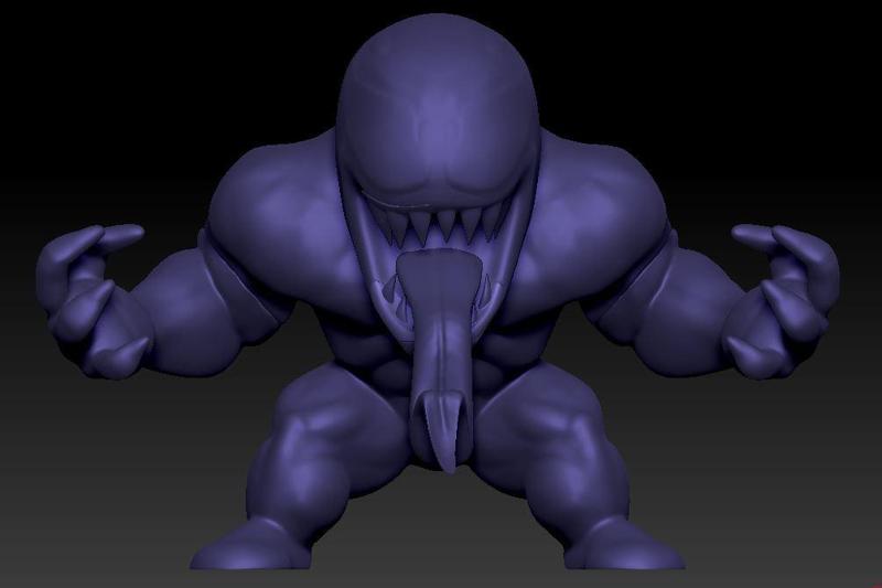 Chibi Venom Fan Art