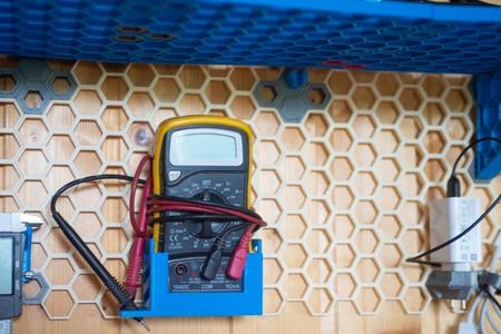 Honeycomb Wall Multimeter Holder